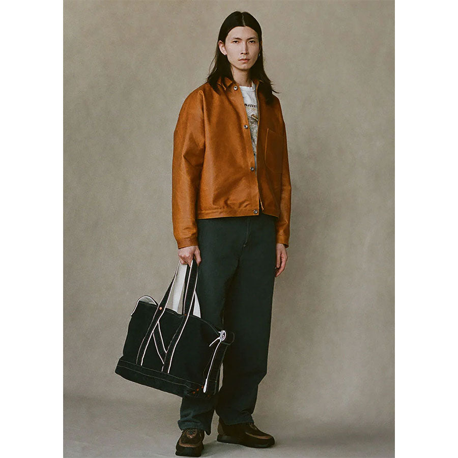 【NICENESS/ナイスネス】<br>L.LESH / L.レッシュ (エイジドエフェクトショルダートートバッグ) <br>NN-4507A16