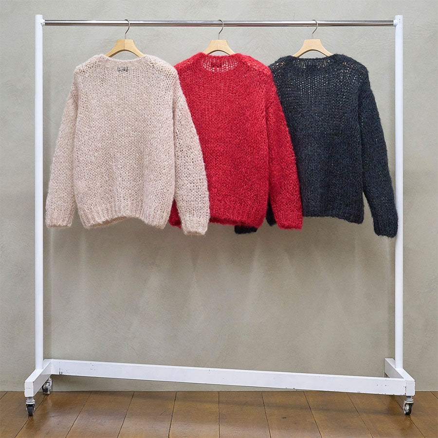 今日だけの値下！unused Mohair pullover knit UNUSEDのMOHAIR PULLOVER KNIT – COVERCHORD