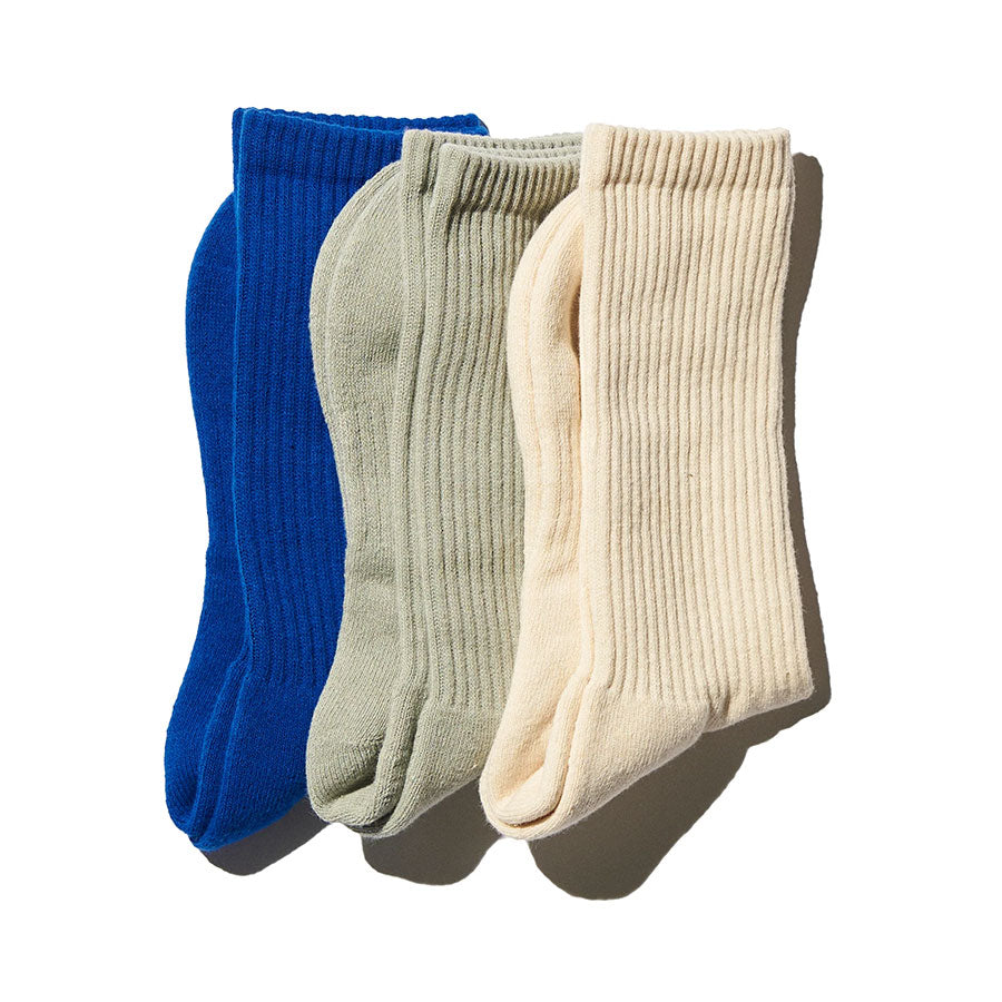 【FreshService/フレッシュサービス】<br>SIGNATURE 3-PACK SOCKS <br>FSP251-90018B