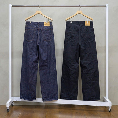【UNUSED/アンユーズド】<br>13oz wide denim pants <br>UW1158
