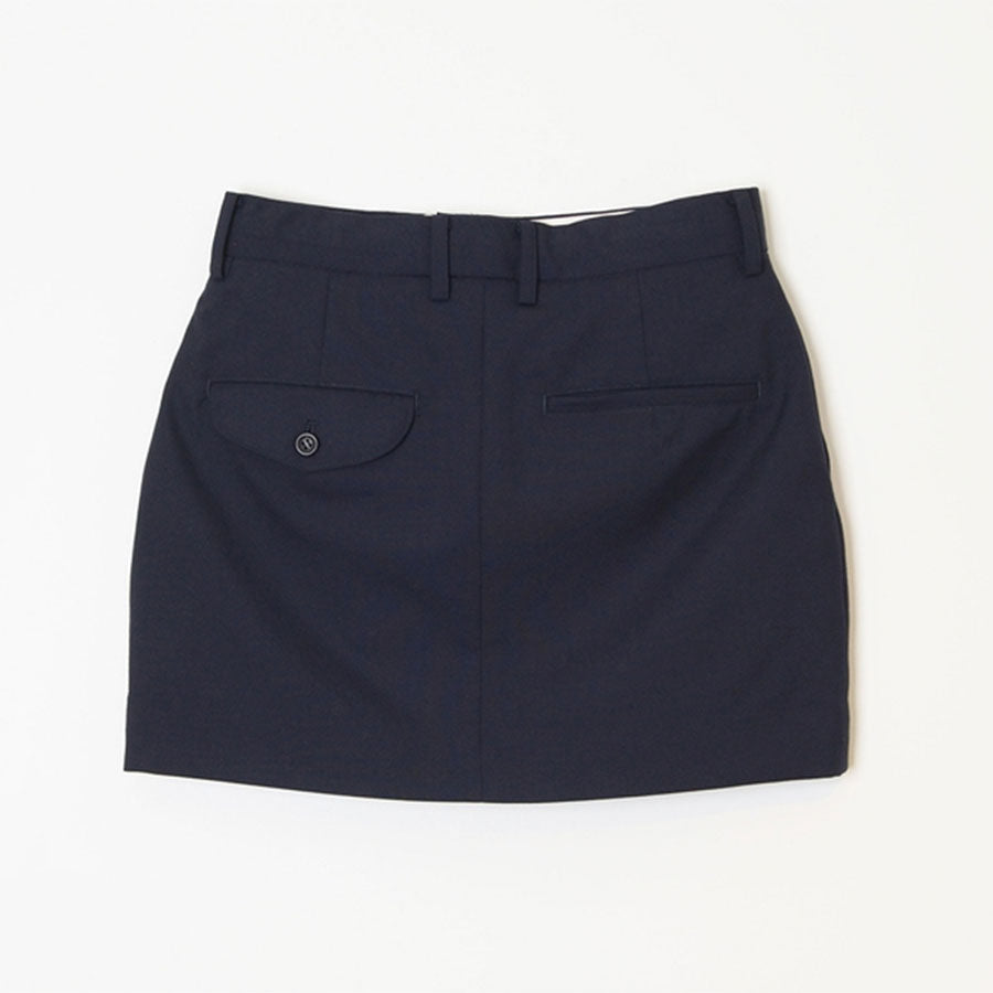 【HOLIDAY/ホリデイ】<br>WOOL MINI SKIRT <br>24102002