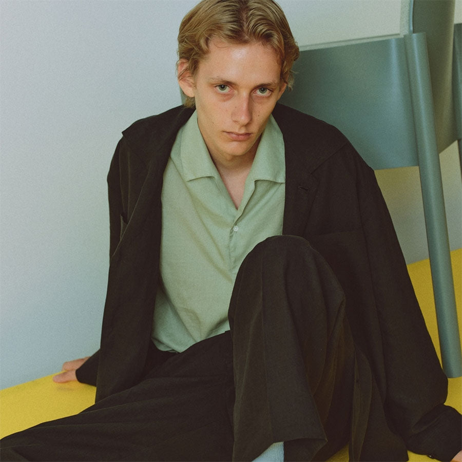 MARKAWARE/マーカウェア】ITALIAN OPEN COLLAR SHIRT A25A17SH02Cの 