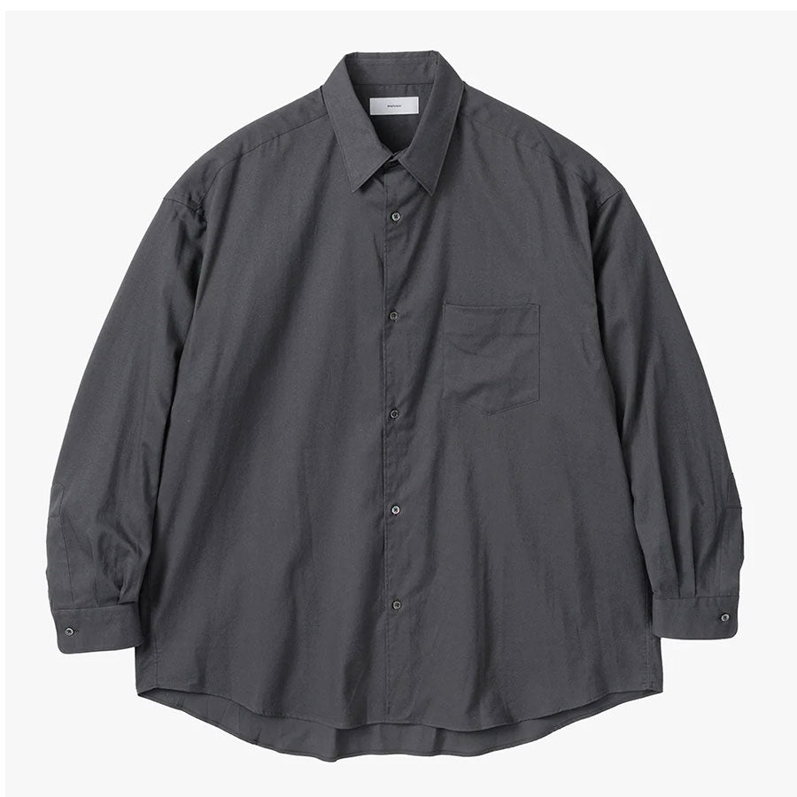 トップス Graphpaper S/S Regular Collar Shirt Graphpaper SIDOGRAS S/S Oversized Regular Collar Shirt 