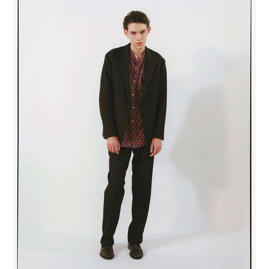 【HEUGN/ユーゲン】EX MORRIS：シャツ　サイズ1 HEUGN/ユーゲン】Morris Bucol Print SHIRT134の通販 「ONENESS ONLINE
