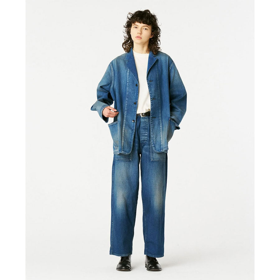 【HERILL/ヘリル】<br>US Navy Denim Trousers <br>25-030-HL-8020-30