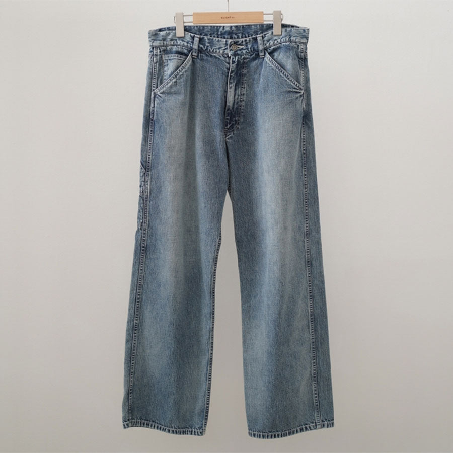 パンツ ULTERIOR FADED LIGHT DENIM PAINTER PANTS ULTERIOR/アルテリア】FADED LIGHT DENIM PAINTER PANTS UPJ06-LA247の