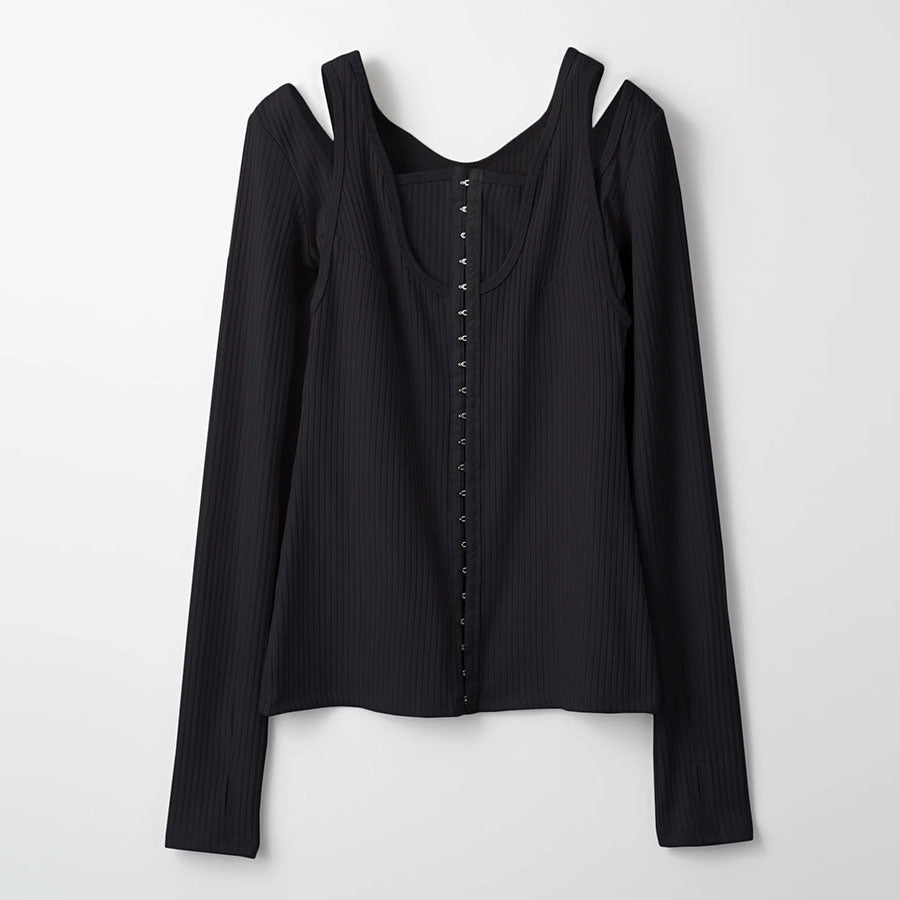 【MURRAL/ミューラル】<br>Melt rib top <br>2320803030
