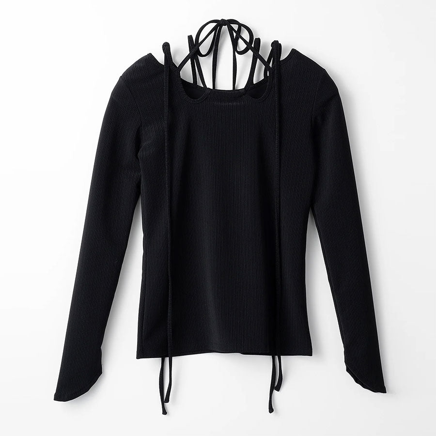 【MURRAL/ミューラル】<br>Ivy long sleeve top <br>2320803040