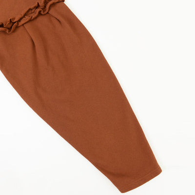 【HOLIDAY/ホリディ】MINI SWEAT RUFFLE TOPS <br>23201126