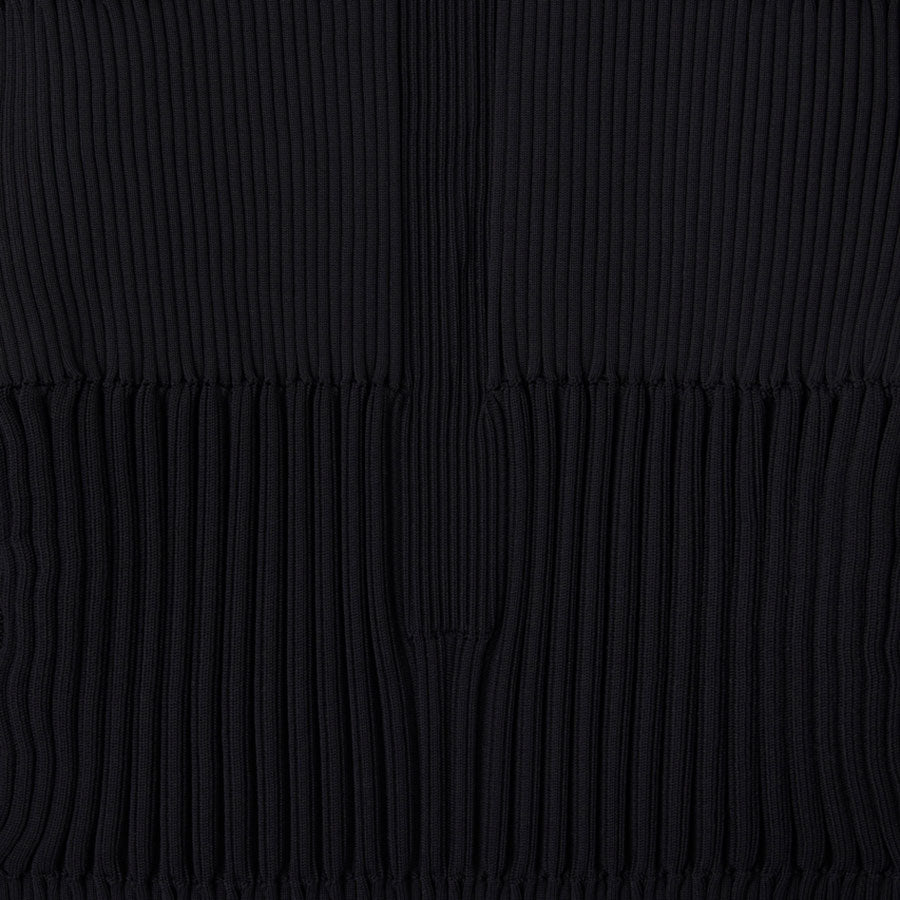 【CFCL/シーエフシーエル】<br>FLUTED LUCENT LONG PUFF SLEEVE DRESS <br>CF006KH051