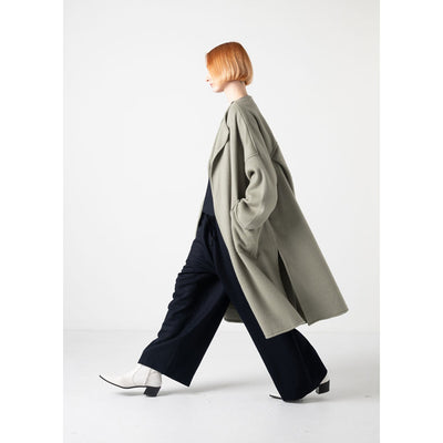 【COGTHEBIGSMOKE/コグ ザ ビックスモーク】<br>KENSINGTON COLLARLESS COAT <br>11802-193-1115-1