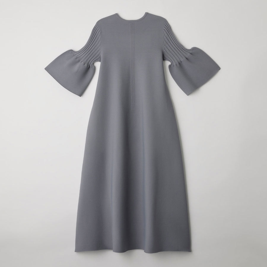 【CFCL/シーエフシーエル】<br>POTTERY SHORT BELL SLEEVE FLARE DRESS <br>CF006KH007
