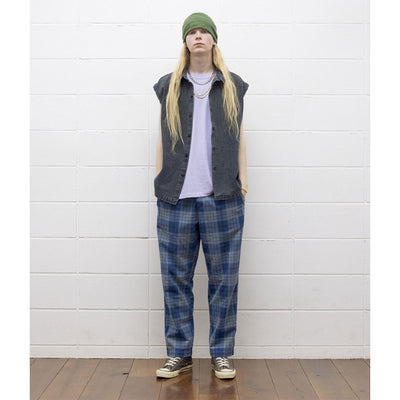 【UNUSED/アンユーズド】<br>Check pants <br>UW1107