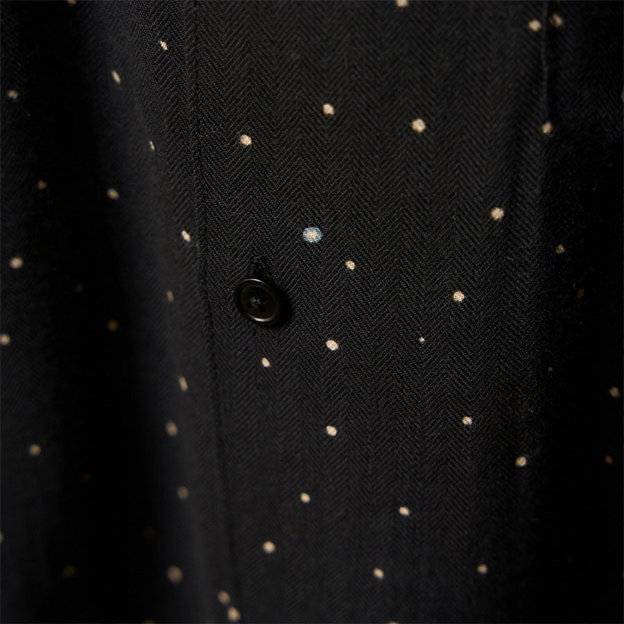 【MAATEE&SONS/マーティーアンドサンズ】<br>OP COLLLAR SHIRTS DOTS <br>MT5303-0604B