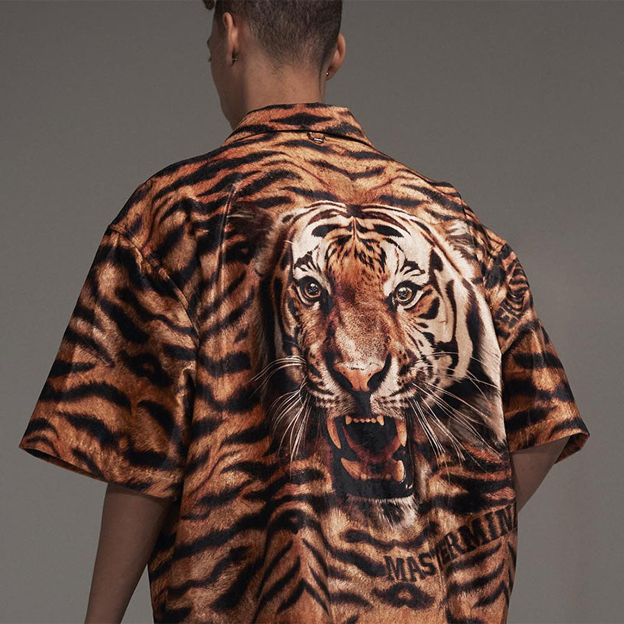 MASTERMIND WORLD/マスターマインドワールド】TIGER SS SHIRT MW24S12-SH024の通販 「ONENESS  ONLINE STORE」