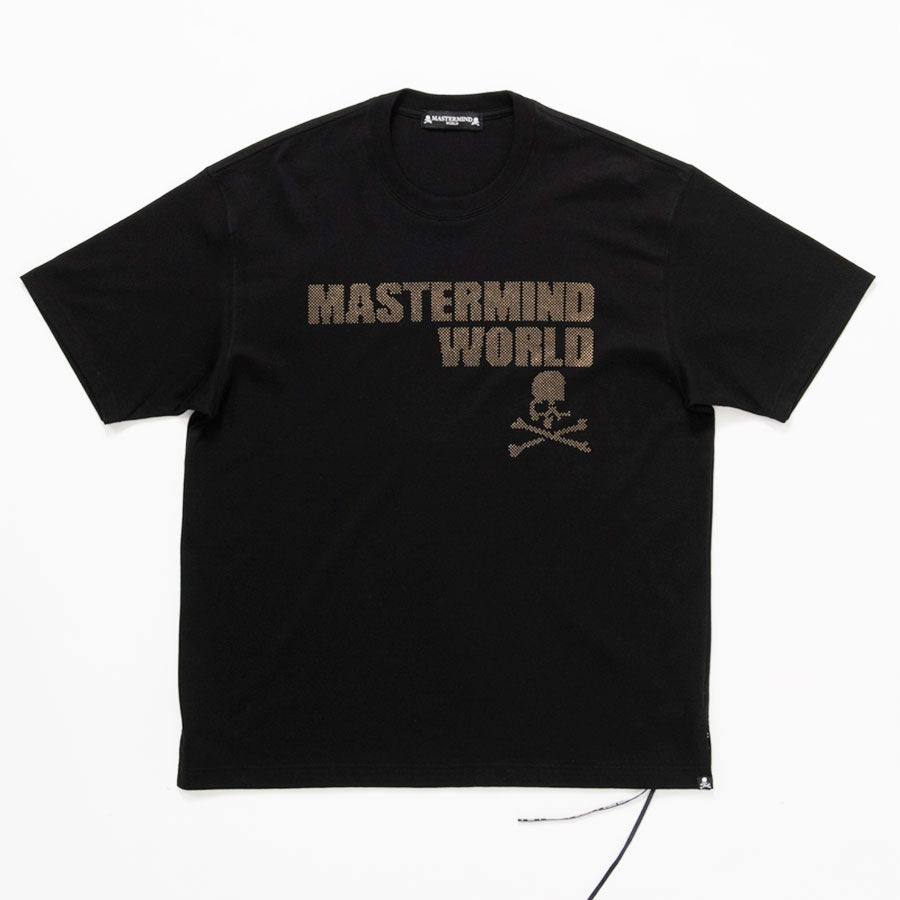 【MASTERMIND WORLD/マスターマインドワールド】<br>STUDDED TEE (REGULAR FIT) <br/>MW25S14-TS061