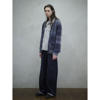 【UNUSED/アンユーズド】<br>13oz wide denim pants <br>UW1158