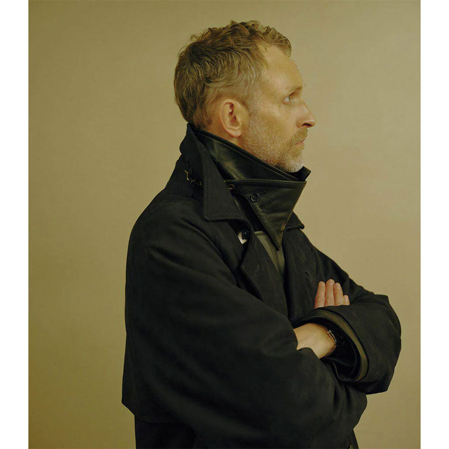 【CCU/シーシーユー】<br>DOUBLE BREASTED HALF COAT <br>SH-60-C-NUBCK-3