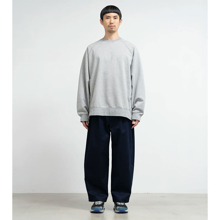 【Graphpaper/グラフペーパー】<br>Ultra Compact Terry Crew Neck Sweater <br>GM251-70142B