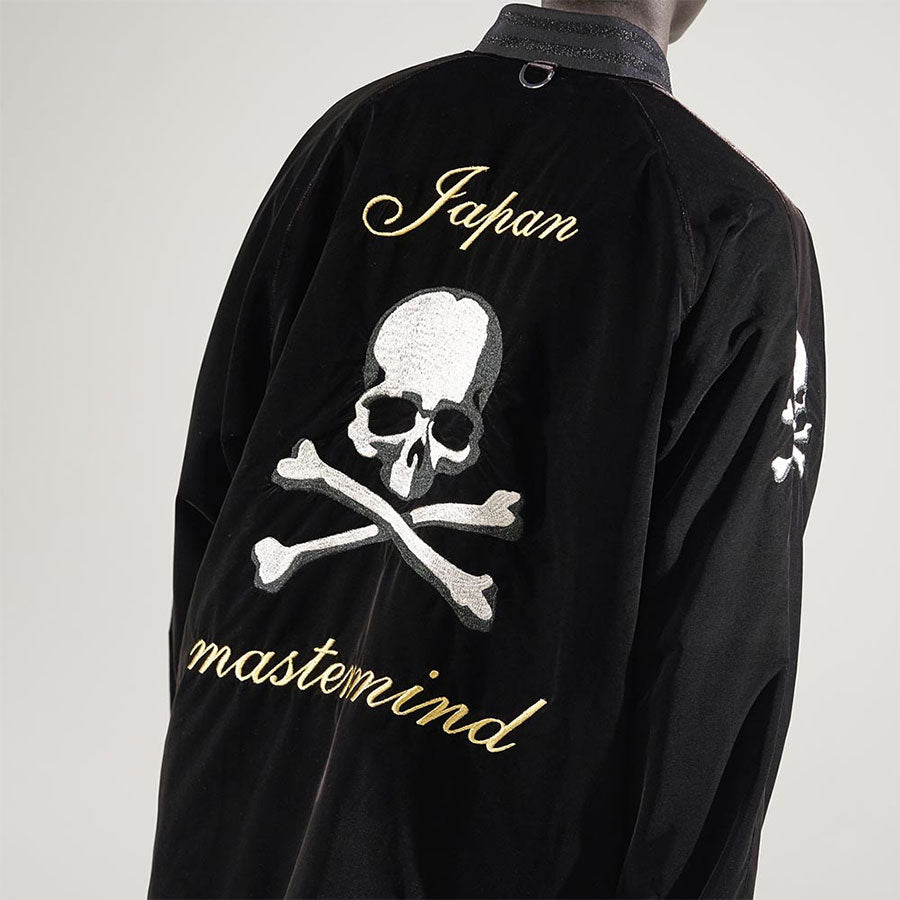 【mastermind JAPAN/マスターマインドジャパン】<br>VELOUR SOUVENIR BLOUSON <br/>MJ25E15-BL023