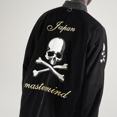 【mastermind JAPAN/マスターマインドジャパン】<br>VELOUR SOUVENIR BLOUSON <br/>MJ25E15-BL023
