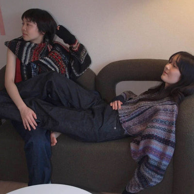 【Kota Gushiken/コウタグシケン】<br>Jumper-ish Scarf - Jamieson’s×Kota Gushiken <br>KGAW25-K05