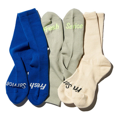 【FreshService/フレッシュサービス】<br>SIGNATURE 3-PACK SOCKS <br>FSP251-90018B