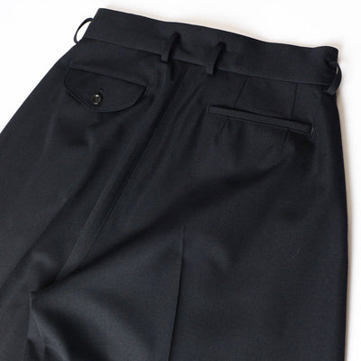 【HOLIDAY/ホリデイ】<br>WOOL TWILL DRAWSTRINGS SUPER WIDE PANTS <br>25202003