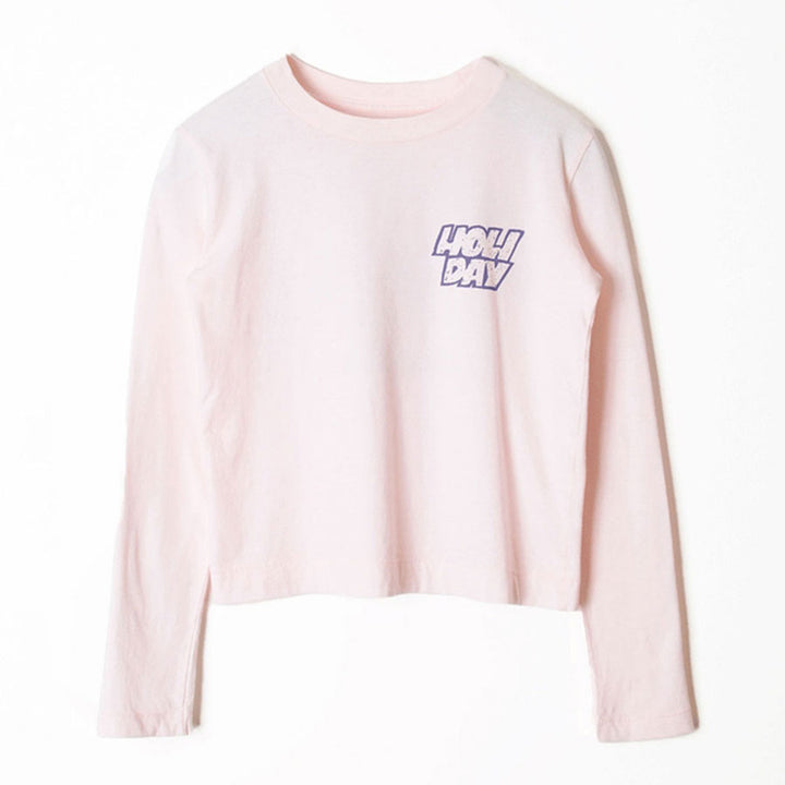 HOLIDAY/ホリデイ】SUPER FINE L/S T-SHIRT (TWO STEPS