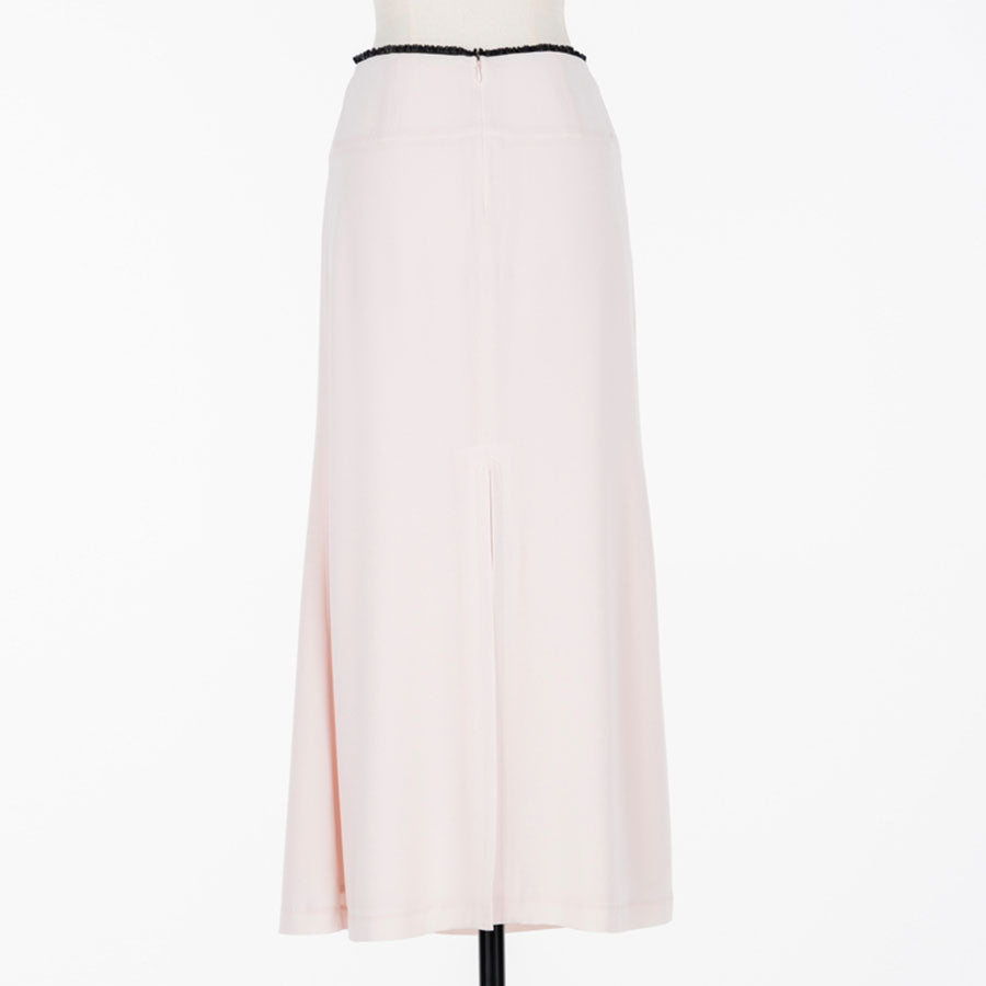 【FETICO/フェティコ】 <br>Crepe skirt <br>FTC254-0505B