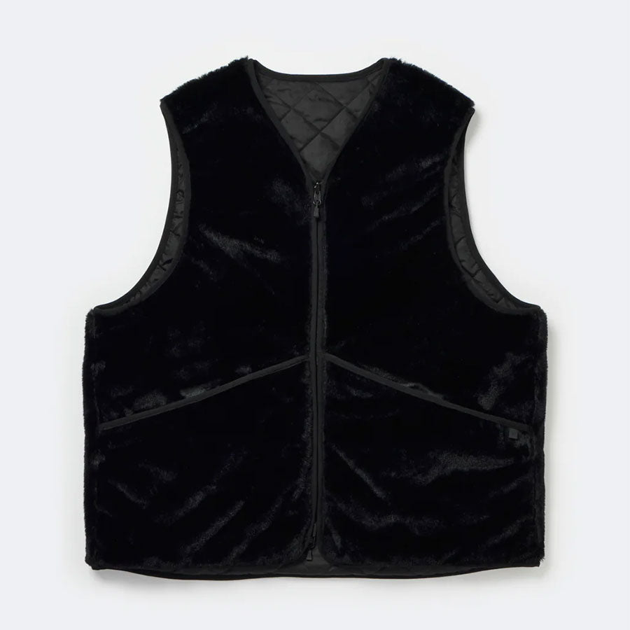 【DAIWA PIER39/ダイワピアサーティナイン】<br>TECH REVERSIBLE BRITISH HUNTER FUR VEST <br>BJ-44025W