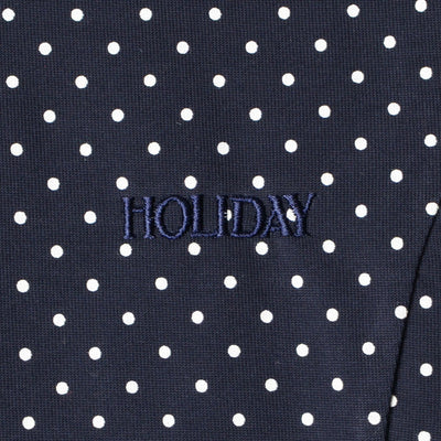 【HOLIDAY/ホリデイ】<br>DOT PUFF SLEEVE HIGH-NECK TOPS <br>24201011