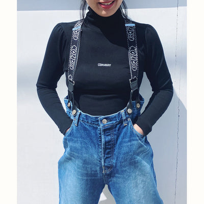 【HOLIDAY/ホリディ】SUPER RIB PUFF HIGH-NECK TOPS (HOLIDAY) <br>23201114
