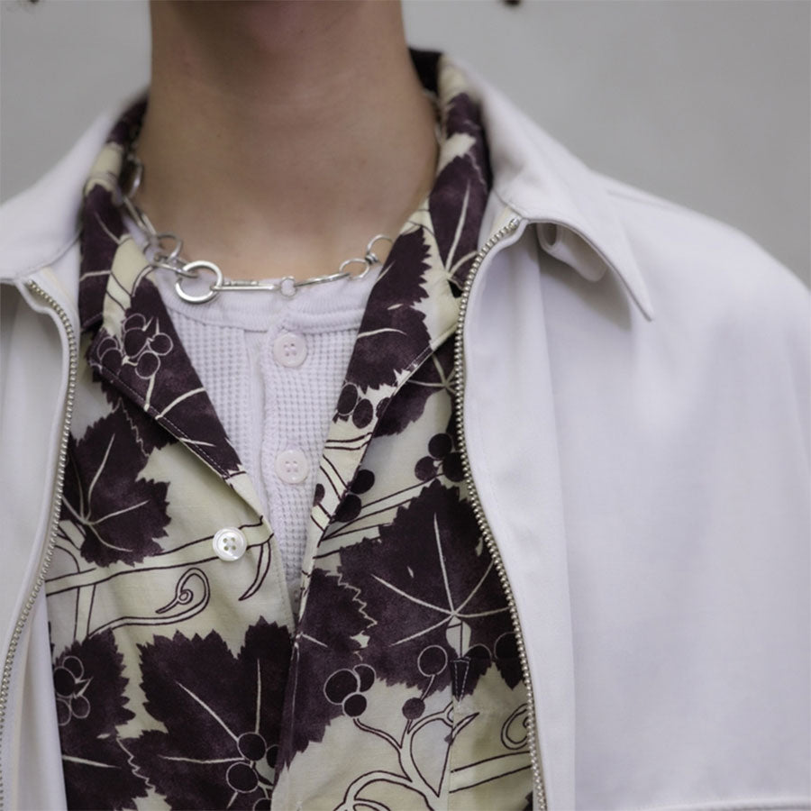 UNUSED/アンユーズド】Long sleeve print shirtLong sleeve print