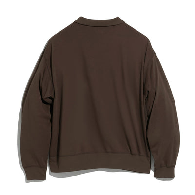 【FOUNDOUR/ファウンダ】<br>HALF ZIP LONG SLEEVE SHIRT <br>015FD252012
