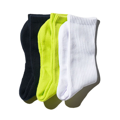 【FreshService/フレッシュサービス】<br>SIGNATURE 3-PACK SOCKS <br>FSP244-90018B