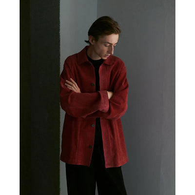 【HERILL/ヘリル】<br>Goat suede Jacket <br>26-011-HL-8040-10