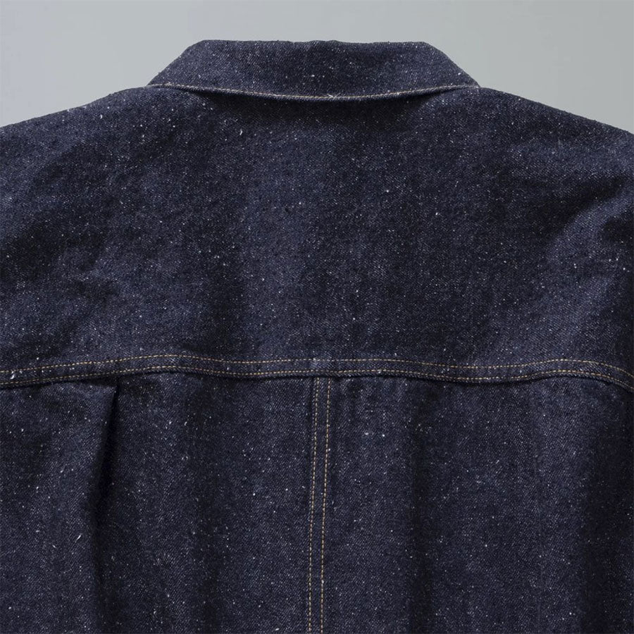 New Manual/ニューマニュアル】#023 LV T-BACK DENIM JACKET BLEACH