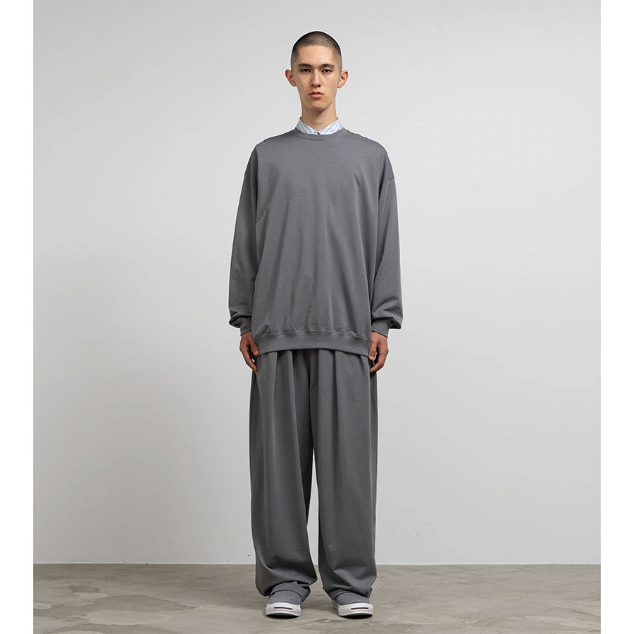 【Graphpaper/グラフペーパー】<br>Cotton Light Terry Crew Neck <br>GU243-70235