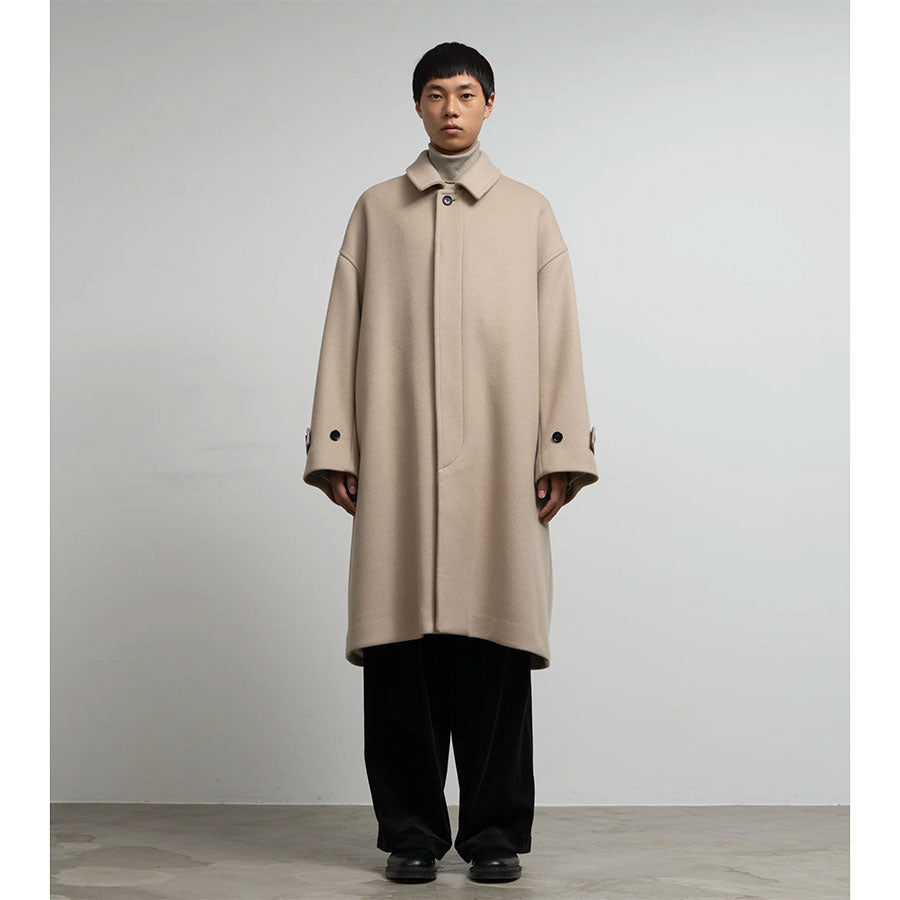 【Graphpaper/グラフペーパー】<br>Light Melton Oversized Coat <br>GU253-10270C