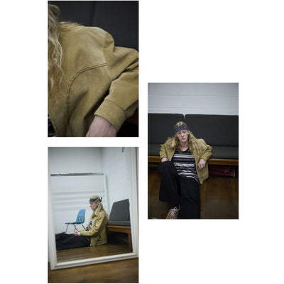 【UNUSED/アンユーズド】<br>Suede jacket <br>US2516