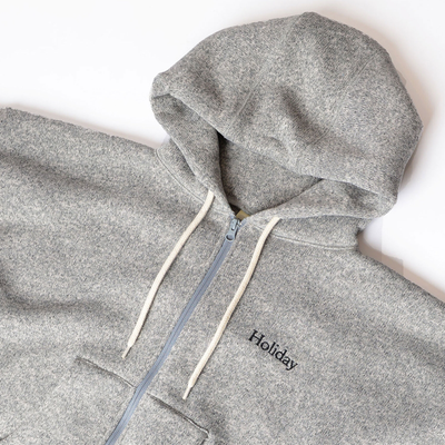 【HOLIDAY/ホリデイ】<br>THERMAL PRO FLEECE ZIP-UP HOODIE <br>25202024