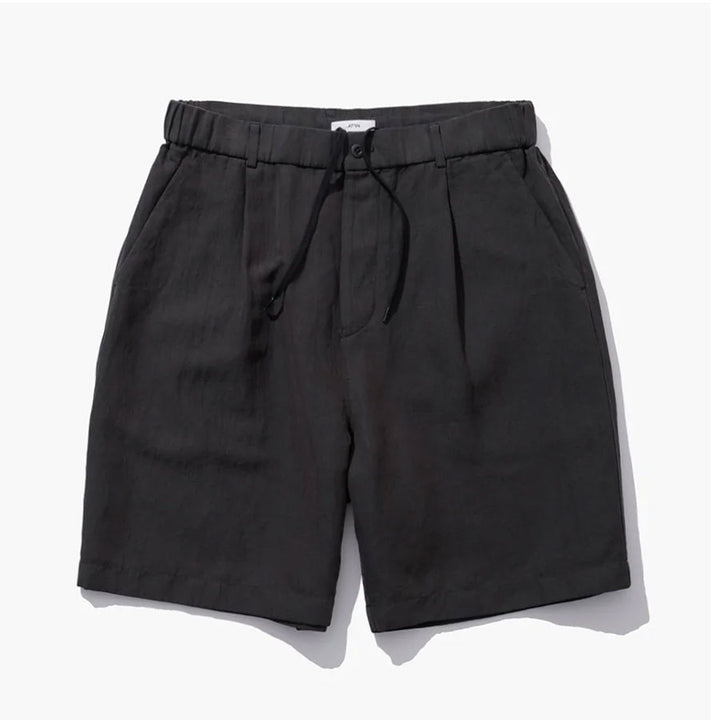 ATON/エイトン】COTTON LINEN VOILE LOOSE FIT SHORTS PRAGLM0404の