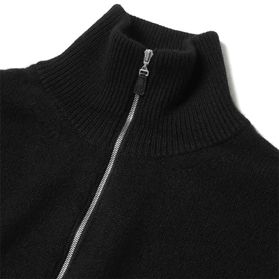 【BATONER/バトナー】<br>INNOCENT CASHMERE MIDDLE WEIGHT DRIVERS KNIT <br>BN-FE-014