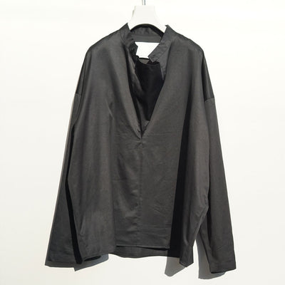 【nonnotte/ノノット】<br>Draping Shirt Type C <br>N-25S-008