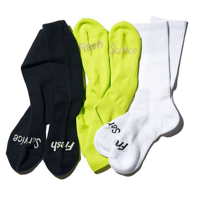 【FreshService/フレッシュサービス】<br>SIGNATURE 3-PACK SOCKS <br>FSP244-90018B