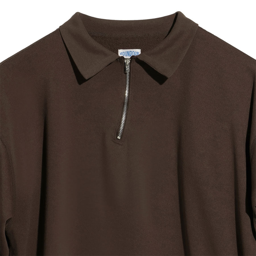 【FOUNDOUR/ファウンダ】<br>HALF ZIP LONG SLEEVE SHIRT <br>015FD252012