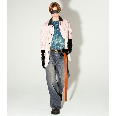 【DAIRIKU/ダイリク】<br>Tuck In Denim Transcription Knit <br>25AWK6