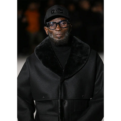 【JUNYA WATANABE MAN】<br>エステルフェイクファー×ウールサージ FILSON Wネームコート <br>WP-C010-051