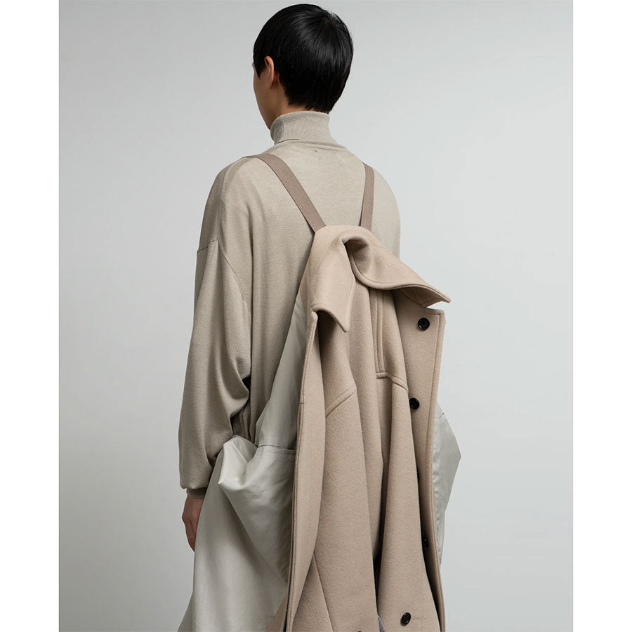 【Graphpaper/グラフペーパー】<br>Light Melton Oversized Coat <br>GU253-10270C